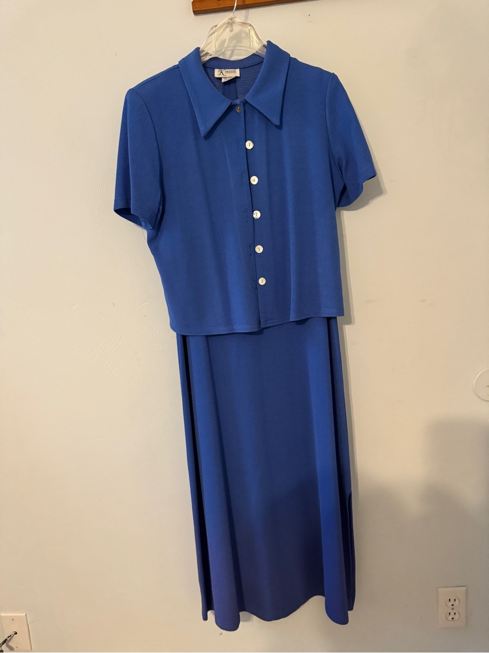 Vintage K Petite 2-Piece Dress & Jacket Set